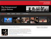 Tablet Screenshot of entrepreneursadvicebureau.org